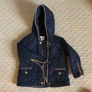 Chloe Navy Coat 3 Toddler